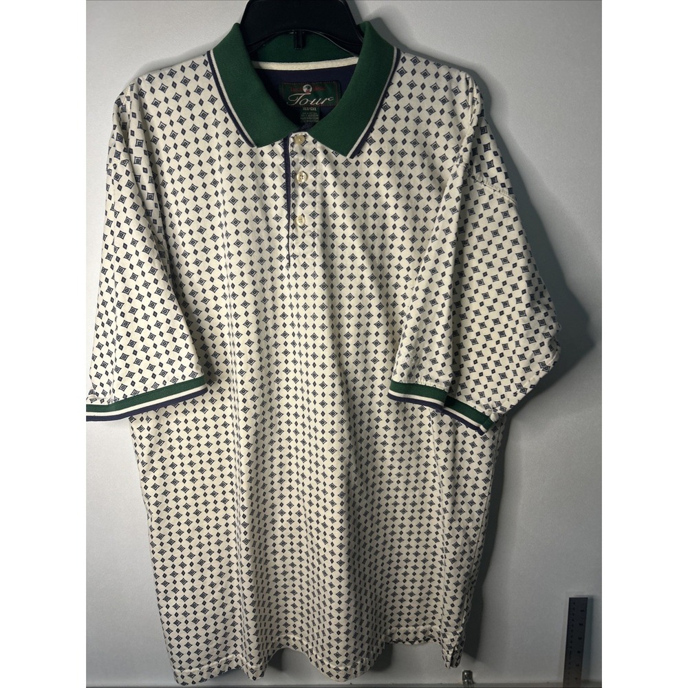Vintage Duck Head Golf Tour Men's XLT Polo 100% Cotton Short Sleeve
